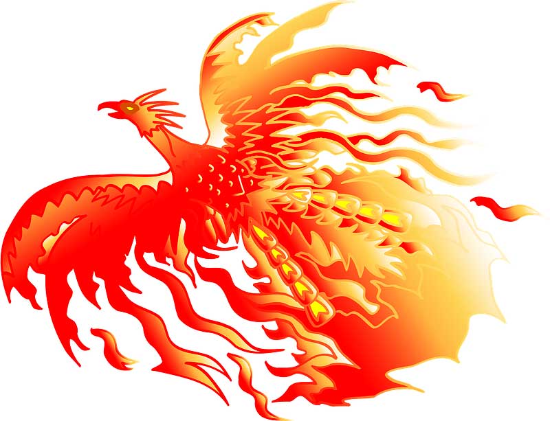 lambang dan makna burung phoenix